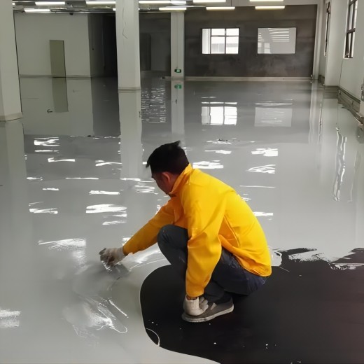 长岭防腐防静电地坪,防腐防静电自流平地坪